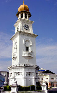 مالزی / پنانگ / برج ساعت(Malaysia / Penang / penang clock tower)