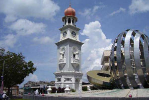 مالزی / پنانگ / برج ساعت(Malaysia / Penang / penang clock tower)